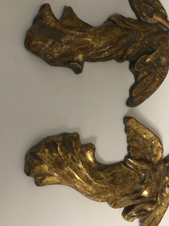 Art Decco Angel Christmas Ornaments / Wall Hangings - Picture 2 of 10